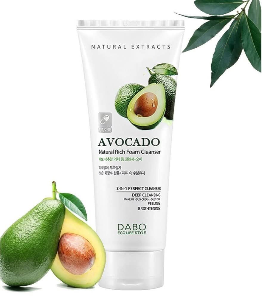 Dabo Avocado Natural Rich Foam Cleanser – 180ml
