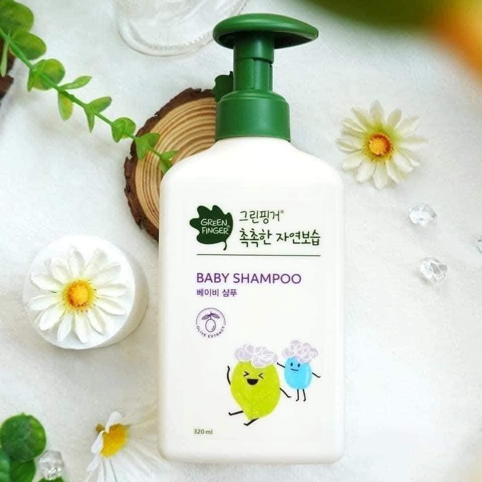 Green Finger Chokchok Natural Moisturizing Baby Shampoo 320 ml