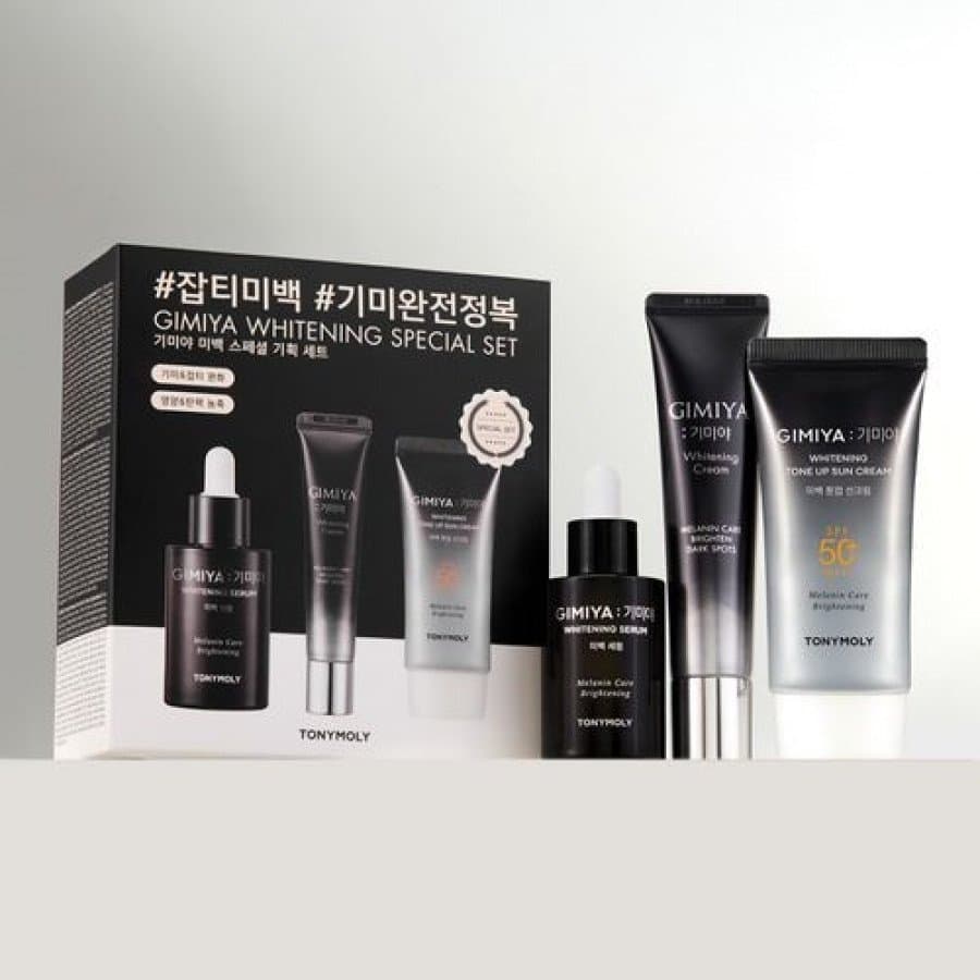 TONYMOLY

Gimiya Whitening Special Set

Volume: Serum 35ml + Cream 30ml + Sun Cream 50ml