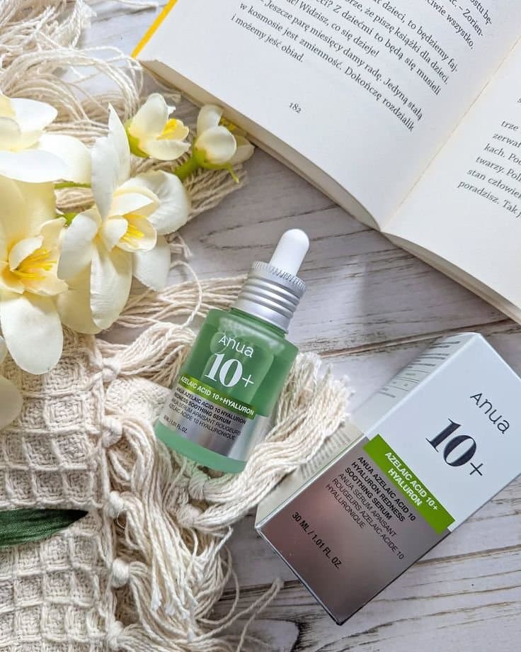 ANUA Azelaic Acid 10 Hyaluron Redness Soothing Serum 30ml