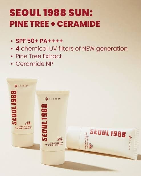 K-Secret Seoul 1988 Sun : Pine Tree + Ceramide 50 ml