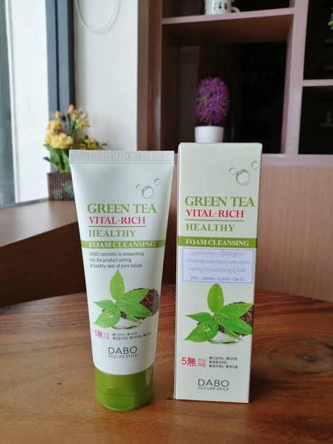 Dabo Green Tea Vital-Rich Healthy Foam Cleanser(100ml)