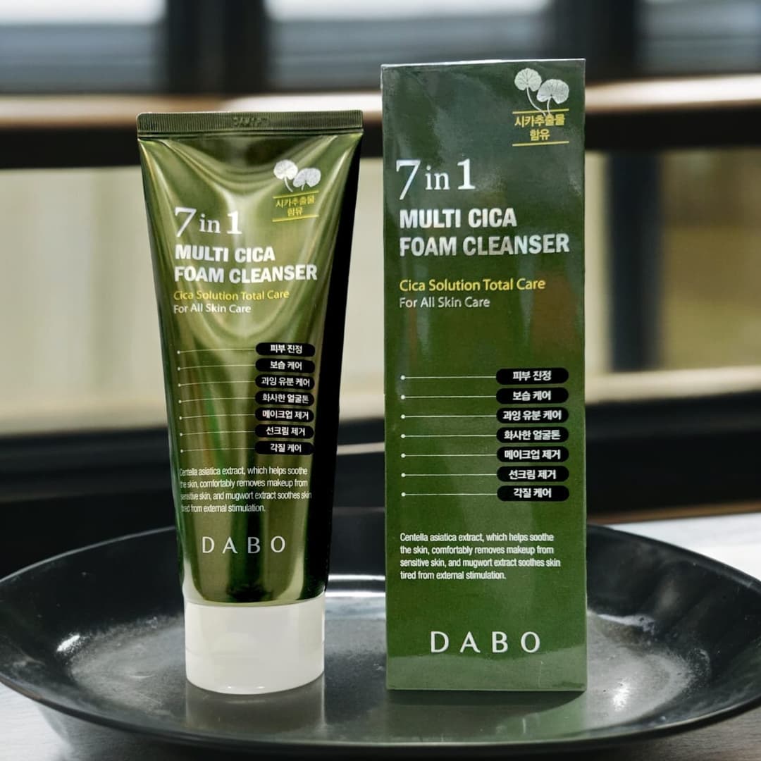 Dabo 7 In 1 Multi Cica Foam Cleanser 180 ml