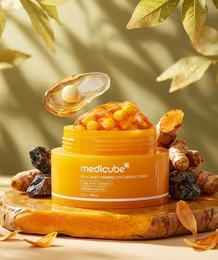 Medicube Kojic Acid Turmeric Vita Capsule Cream 
53 g