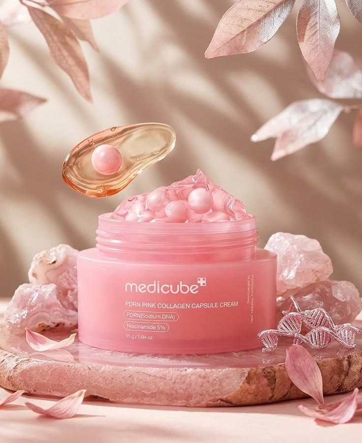 Medicube Pdrn Pink Collagen Capsule Cream 55 g