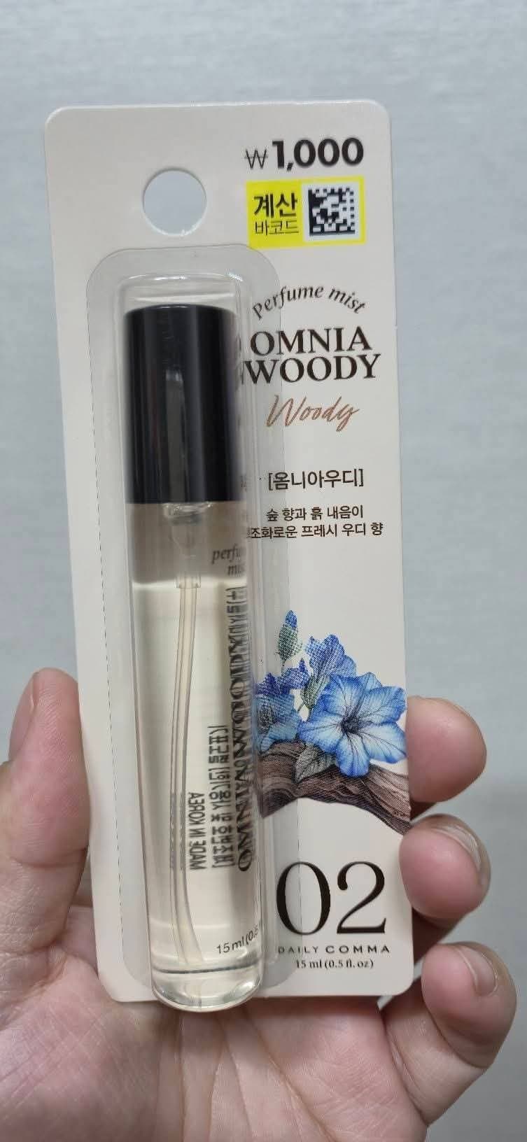 KOREAN BRAND PERFUME MIST❣️
-OMNIA WOODY(15ml)