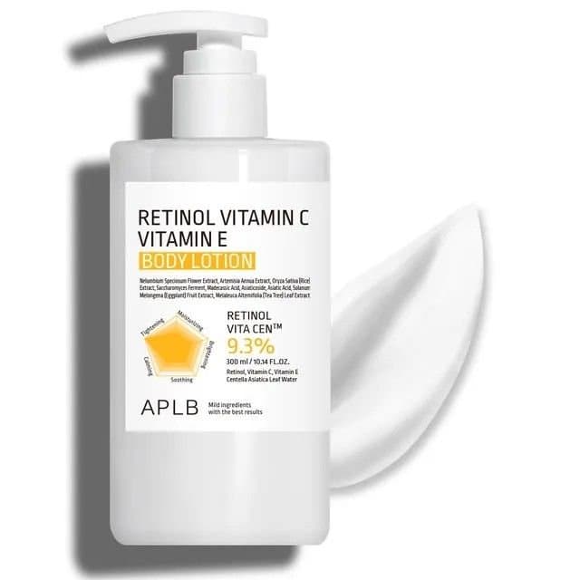 Aplb Retinol Vitamin C Vitamin E Body Lotion 300 ml