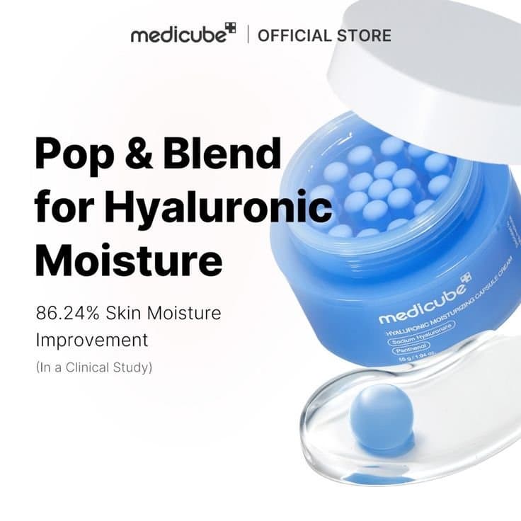 Medicube Hyaluronic Moisturizing Capsule Cream 55 g