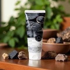 3w Clinic Charcoal Cleansing Foam 100 ml