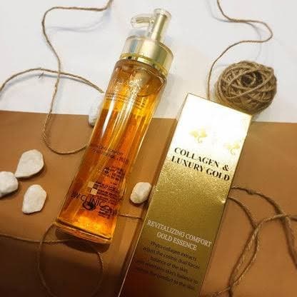 3w Clinic Collagen & Luxury Goad Revitalizing Comfort Gold Essence 150 ml