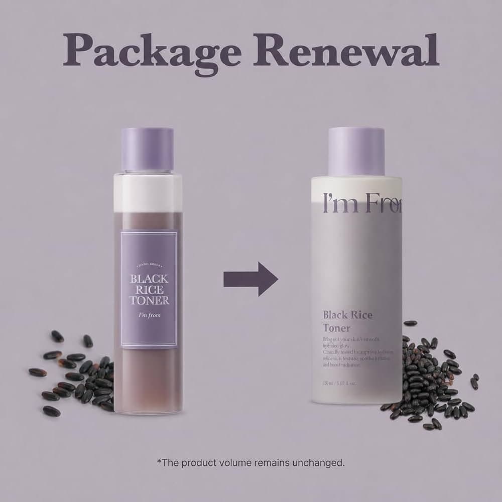 I"m from Black Rice Toner ( New ) 150 ml